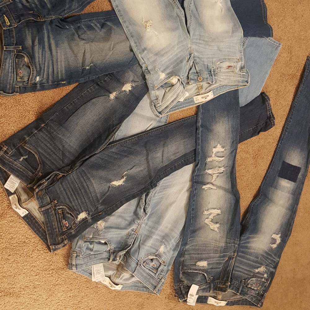 Hollister jeans $15 each